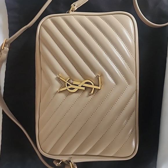 YSL Dark Beige Camera Bag - Picture 2 of 14